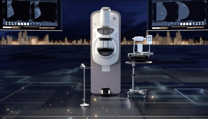 GE HEALTHCARE FEATURES MOBILE MAMMOGRAPHY SCREENING TRUCK ALONG WITH LATEST AI PLATFORM